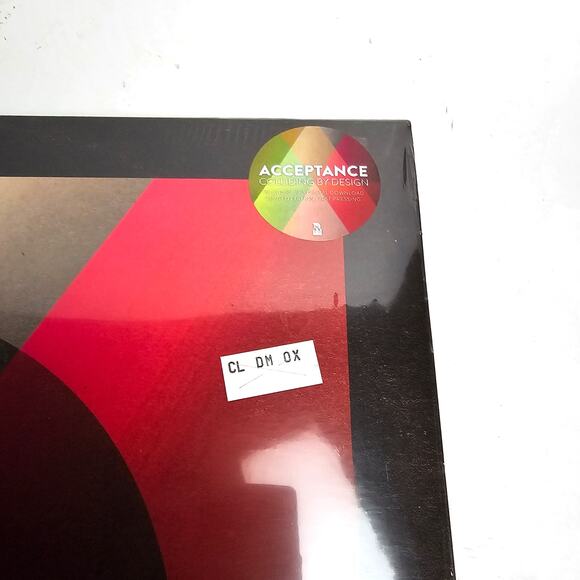 Acceptance – Colliding By Design Vinyl Limited Clear / Doublemint/Oxblood - Picture 4 of 6
